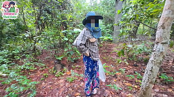 สาวไทยวัยรุ่นเดินหาของป่าโดนจับเย็ดหีซะงั้น เสียงครวญครางไทยแท้