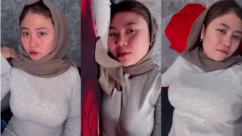 Keisha Hijab Tobrut Menggoda Pascol Di Live Yang Panas