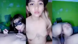 Kucing Manis Menggairahkan, Nikmatnya Bercinta Setelah Melepas Topeng