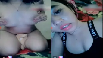 Live Barbar Ebot Goyang Pita Hot