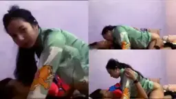 Menggoda Kakak Dengan Gaun Malam Yang Menggairahkan