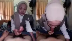 Mutia Baru Sampai Rumah, Pacar Langsung Menghisap Penuhnya