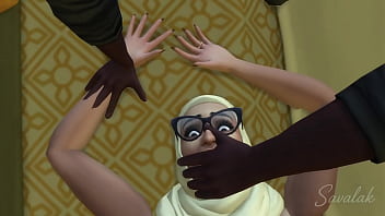 Dua Perampok Gagah Menggoda Putri Arab Yang Bergairah