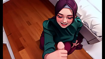 Gadis Muslimah Berhijab Tunduk Dan Lumatkan Batang Kemaluanku Dengan Penuh Nafsu