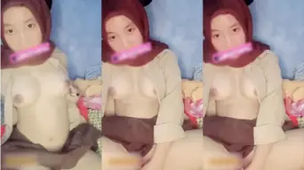 Elsha Cwan Bergaya Seksi Dengan Hijab Dan Seragam Pramuka Yang Bikin Heboh