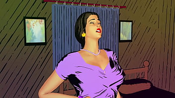 Anak Tiri Menangkap Ibu Tirinya Menggoda Diri Di Kamar Mandi