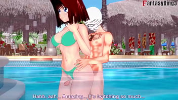Anzu Mazaki Bercinta Di Kolam Renang | 1 | Yu-gi-oh | Langkah Demi Langkah, Bikini, Gadis Teh, Versi Lengkap Dan Pov Penuh Di Sheer & Ptrn: Fantasyking3