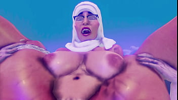 Perempuan Arab Berhijab Dengan Payudara Dan Pantat Besar, Aisha Si Gadim Gemuk Digitu Di Atas Perahu