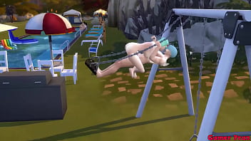 Pesta Kolam Renang Panas: Madrastra Dan Istri Tak Setia Digilir Bergantian Oleh Anak Tiri Dan Kumpulan Pria Lain