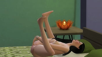 Masturbasi Di Atas Ranjang Dengan Gaya Tiongkok