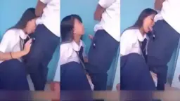 Gadis Smp Tergoda Di Ruang Kelas