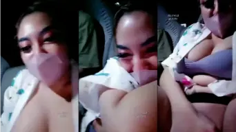 Goyangan Hot Miss Mega Bikin Supir Taxi Ngaceng Di Live