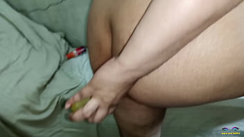Penetrasi Ganda Maksimal: Mentimun Dan Dildo Untuk Dubur Dan Memek Dalam Rispan Panas Istri India Bbw Gemuk Dengan Audio Hindi Jelas