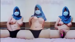 Jilboobs Biru Tersulap Nafsu Mengocok Memek
