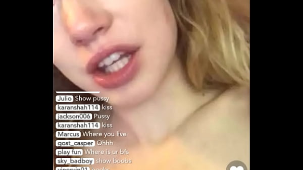 Loira Sensual Do Bigo Live Vaza Na Internet Completamente Pelada