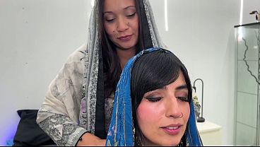 Trio Gila Dua Arab Montok Dengan Payudara Besar Dan Memek Ketat – Aaliyah Yasin Dan Jade Presley