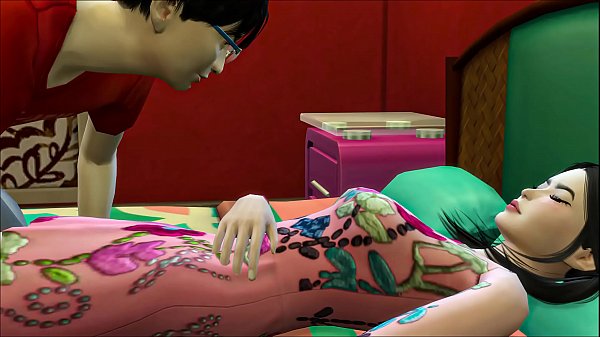 Anak Tiri Menggila Di Malam Buta, Mengguncang Wanita Jepang Yang Menggairahkan