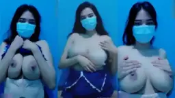 Icha Digoyang Dmx, Toket Besar Mulusnya Dijilat