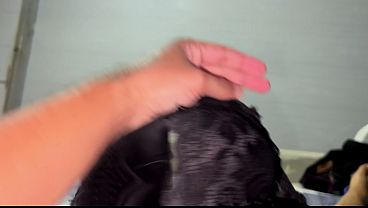 Kakak Tiri, Dasar Mesum! Daripada Coli Pake Celana Dalemku, Mending Kakak Hisap Kontol Gede Abang Sampe Crot, Terus Beri Adek Sperma Kakak Yang Deras!