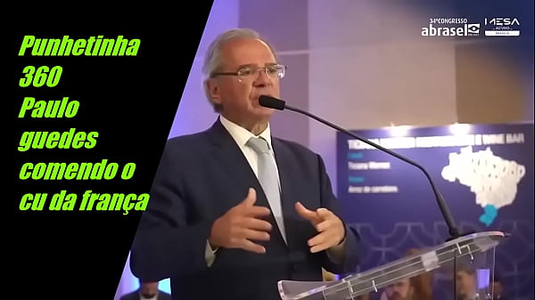 Paulo Guedes Metendo A Pica No Cu Da França