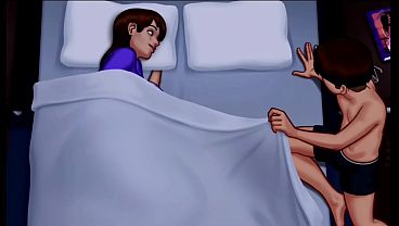 Ibu Tiri Gak Perlu Ngomong, Cukup Gerakannya Aja Bikin Minta Lagi (18+)