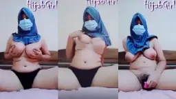 Hijab Diremas, Toket Gede Makin Nampol.