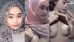 Hijab Pink Seksi Pamer Kulit Mulus Bikin Ngiler