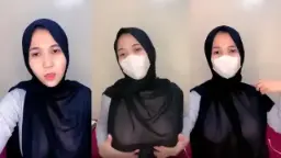 Jilboob Ukhti Tembus Pandang, Bikin Lihat Langsung Tegang.