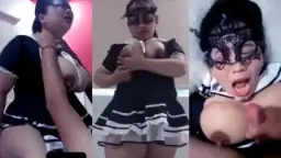 Tante Miraindira Pake Kostum Pelayan Nakal, Jeritannya Bikin Ngilu Dan Bikin Pengen