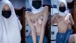 Ukhty Nina Pake Baju Sma, Hijabnya Kebuka Dikit, Bikin Makin Pengen