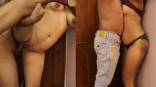 Desi Tante Puasin Memeknya Sama Kurir Paket