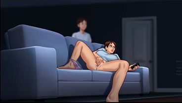 Tatapan Nakal Mama Tiri Bikin Hari Ini Panas Terbakar (18+)
