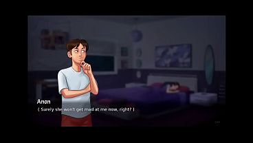 Ibu Tiri Diem Aja…bikin Aku Deg-degan (18+) | Adegan Baru Lagi Syuting | Summertime Saga