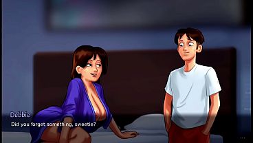 Ibu Tiri Nggak Ketinggalan Lihat Ekspresi Kagetku (18+)