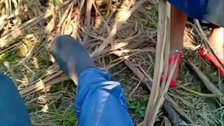 Video Mesum Desi Di Luar Ruangan, Pasangan Baru Nikah Lagi Panas-panasnya Main Di Alam Terbuka