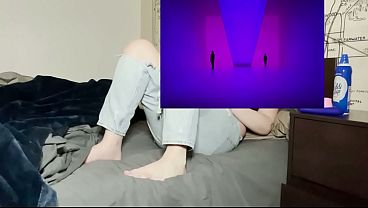 Vacuum Klitoris Penghisap Mawar Sex Toy – Ibu Mulus Masturbasi Pakai Jeans Robek – Salju Putih Arab Amatir
